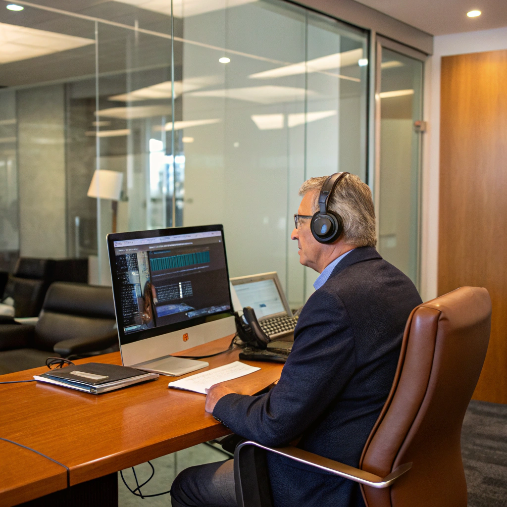 an-executive-listening-to-a-corporate-radio-statio